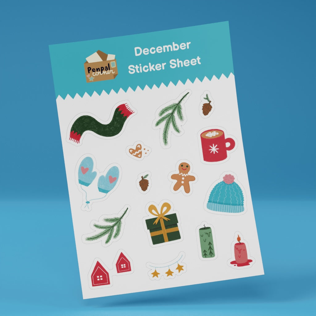 December Sticker Sheet